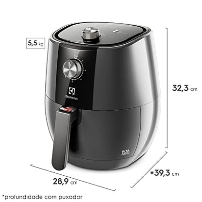 Fritadeira Elétrica Grand Airfryer 4L Electrolux EAF30 Grafite 110V