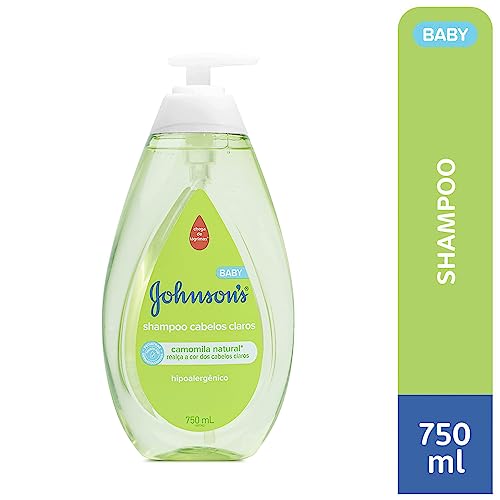 Johnson's Baby Shampoo Para Bebê Para Cabelos Claros, 750ml