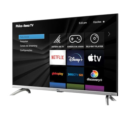 Fast Smart TV Philco 32” PTV32G7PR2CSBLH Dolby Audio Led Bivolt