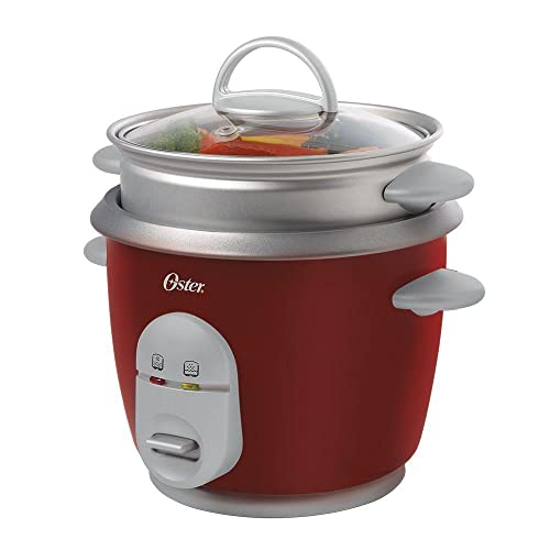 Panela Elétrica Oster, de Arroz Facile, 110V, Vermelho, 350W, CKSTRC4723