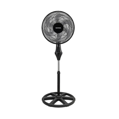 Ventisol Ventilador de Coluna Oscilante, Turbo 6 Pás Premium, Preto, 40cm, 220V