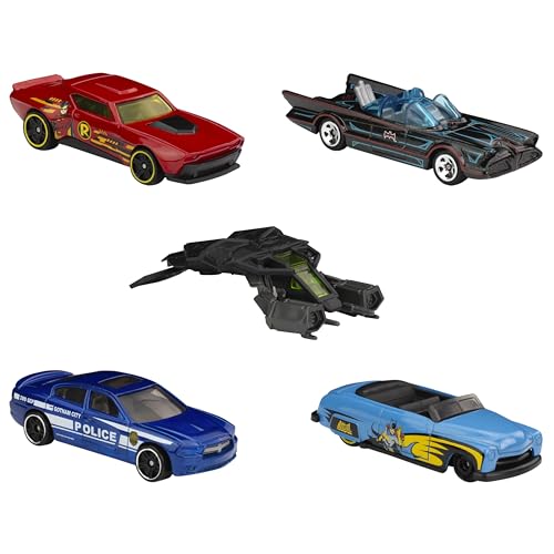 Pacote 5 Carros Sortidos, Hot Wheels, Mattel, Multicor - não é possível escolher as cores