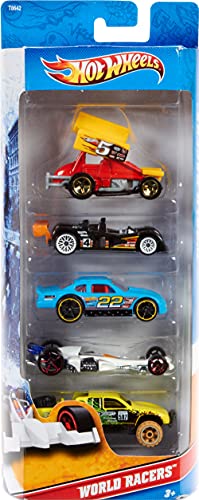 Pacote 5 Carros Sortidos, Hot Wheels, Mattel, Multicor - não é possível escolher as cores