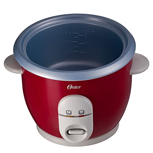 Panela Elétrica Oster, de Arroz Facile, 110V, Vermelho, 350W, CKSTRC4723