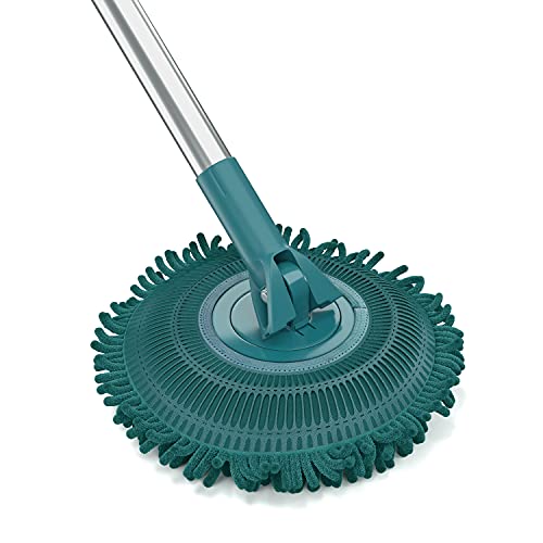 Flash Limp MOP9379 - Mop FIT Giratório 3 em 1, balde com 8 Litros e 3 opções de Refis, ( microfibra, tira pó e limpeza pesada)