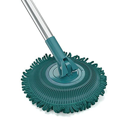 Flash Limp MOP9379 - Mop FIT Giratório 3 em 1, balde com 8 Litros e 3 opções de Refis, ( microfibra, tira pó e limpeza pesada)