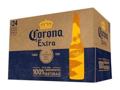 Pack de Corona Long Neck 330ml com 24 unidades