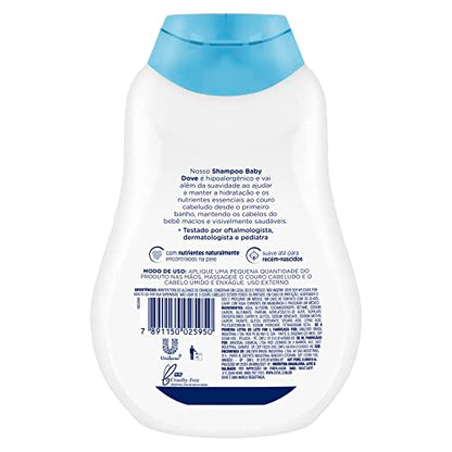 Shampoo Baby Dove Hidratação Enriquecida 400ml, Baby Dove, 400 Ml
