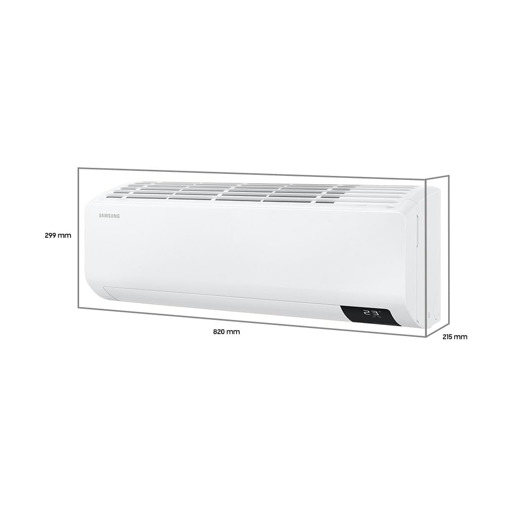 Ar-condicionado Split Samsung Digital Inverter Ultra 9.000 BTUs Frio AR09CVHZAWKNAZ Branco 220V Kit