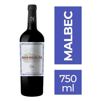 Don Nicolás Vinho Tinto Argentino Malbec 750Ml