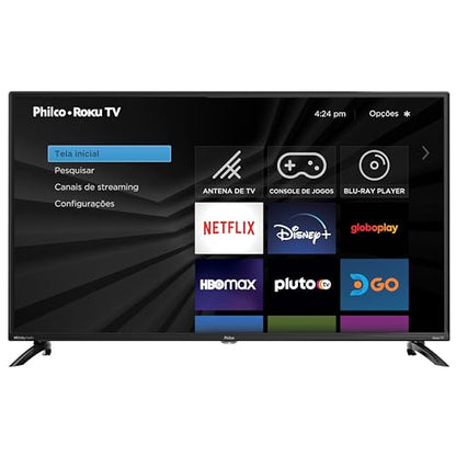 Smart TV 42” Philco PTV42G6FR2CPF Roku TV LED Dolby Áudio