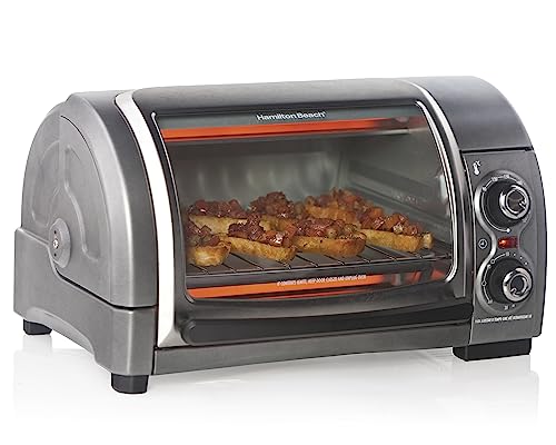 Forno Elétrico, Easy Reach, 12L, Prata, 110v, Hamilton Beach