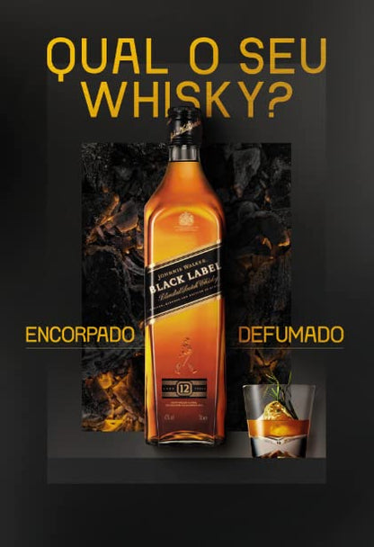 Whisky Johnnie Walker Black Label 12 Anos 1L