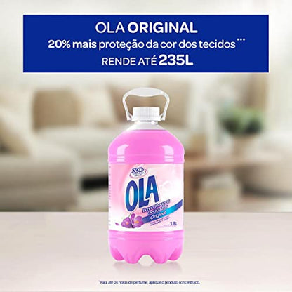 Sabão Líquido Ola Original para Roupas Finas e Delicadas 3,8l