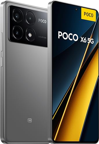 Smartphone Xiaomi POCO X6 Pro 5G 8GB+256GB NFC Dimensity 8300-Ultra 64MP triple camera 67W 120Hz AMOLED (Grey)