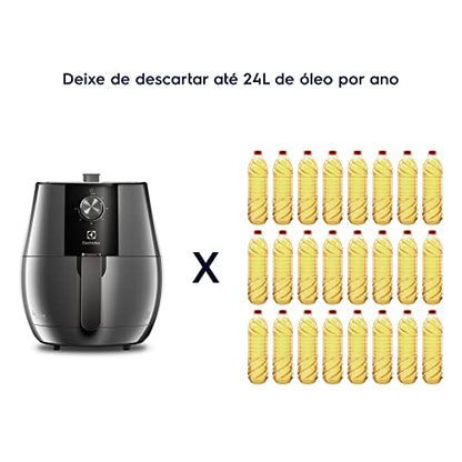 Fritadeira Elétrica Grand Airfryer 4L Electrolux EAF30 Grafite 110V