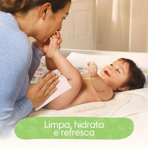 Pampers Lenços Umedecidos Aroma de Aloe Vera 576 Unidades