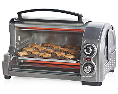 Forno Elétrico, Easy Reach, 12L, Prata, 110v, Hamilton Beach