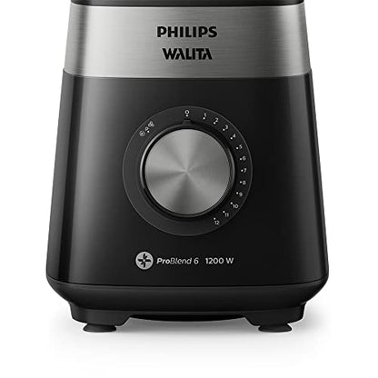 PHILIPS Liquidificador Série 5000, RI2242, Preto, 110v, Jarra Inquebrável, Walita