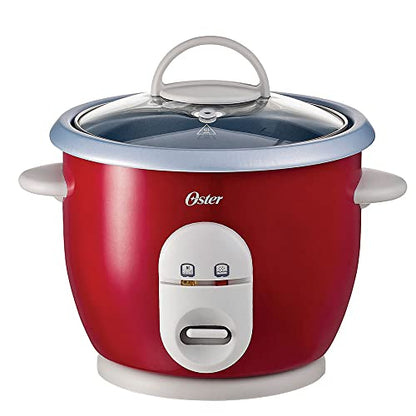 Panela Elétrica Oster, de Arroz Facile, 110V, Vermelho, 350W, CKSTRC4723