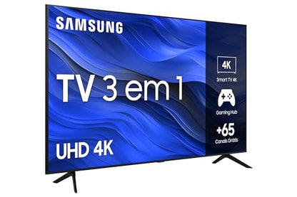 SAMSUNG Smart TV Crystal 50" 4K UHD CU7700 - Alexa built in, Samsung Gaming Hub, Preto