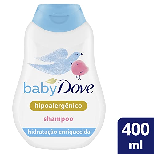 Shampoo Baby Dove Hidratação Enriquecida 400ml, Baby Dove, 400 Ml