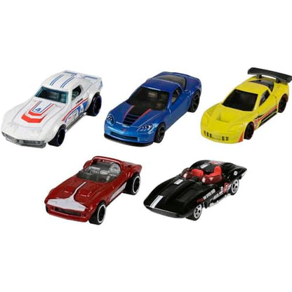 Pacote 5 Carros Sortidos, Hot Wheels, Mattel, Multicor - não é possível escolher as cores