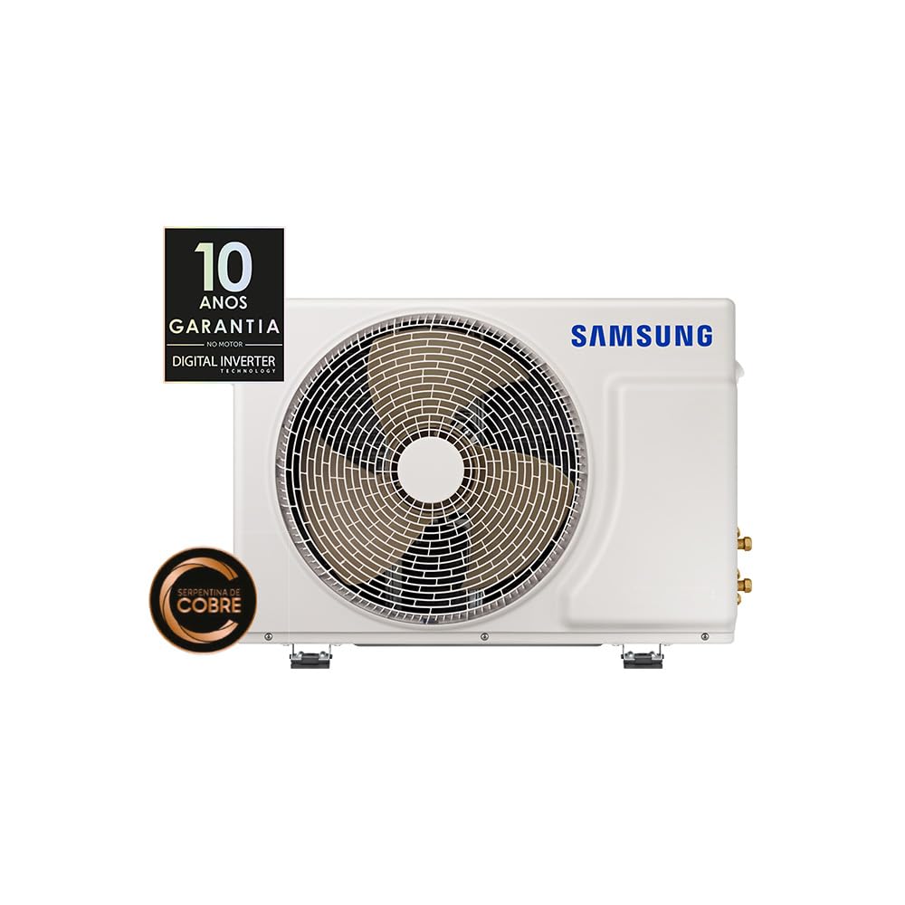 Ar-condicionado Split Samsung Digital Inverter Ultra 9.000 BTUs Quente e Frio AR09BSHZCWKNAZ Branco 220V 9, 000 BTU/h