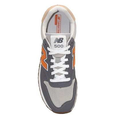 Tenis Nb 500v2 Masculino, Calçados Masculino, Cinza/Laranja, 40