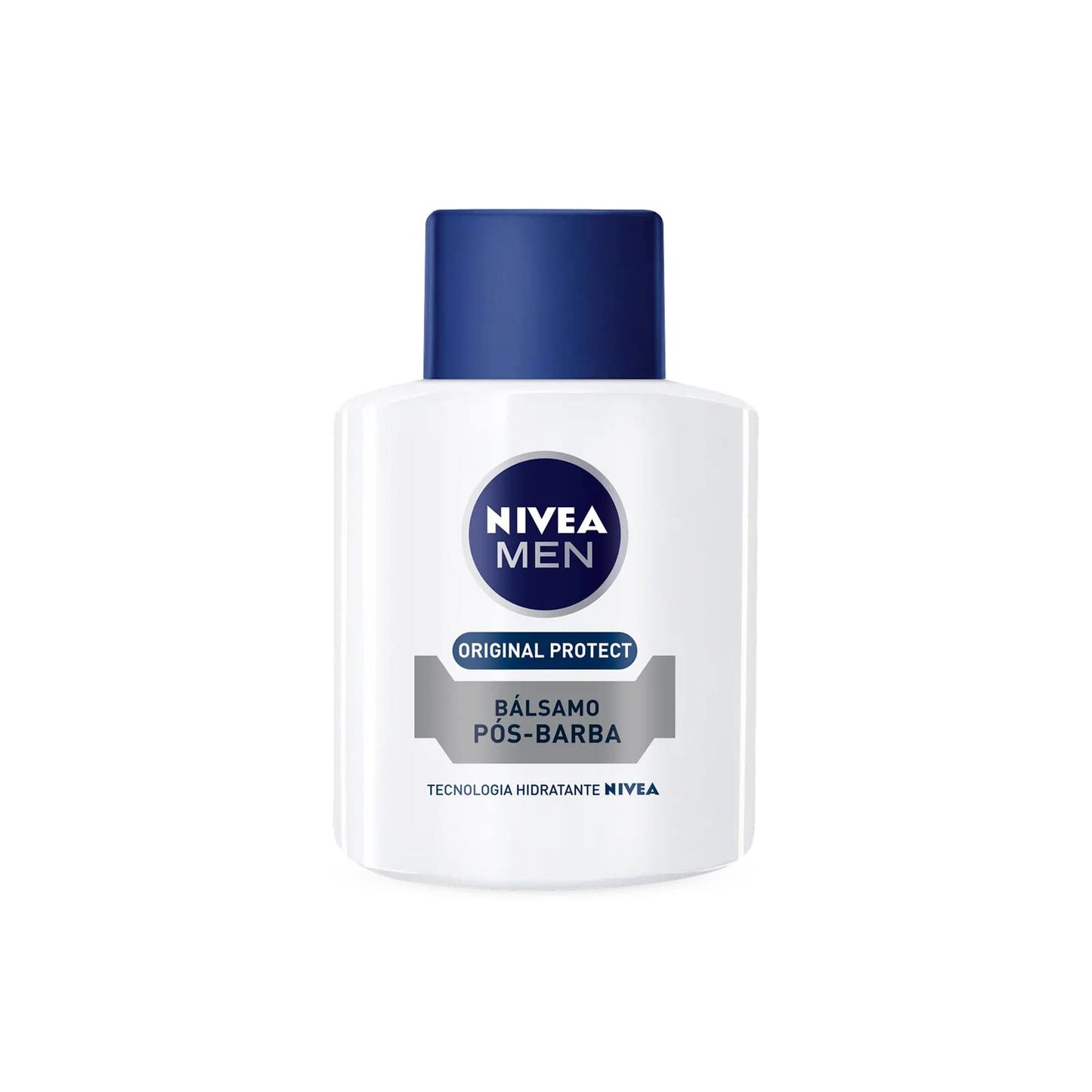 NIVEA MEN Bálsamo Pós Barba Original Protect 100ml - Atua na recuperação da pele, cuidado e hidratação, fórmula leve, com Aloe Vera e Glicerina, sensação de alívio imediato