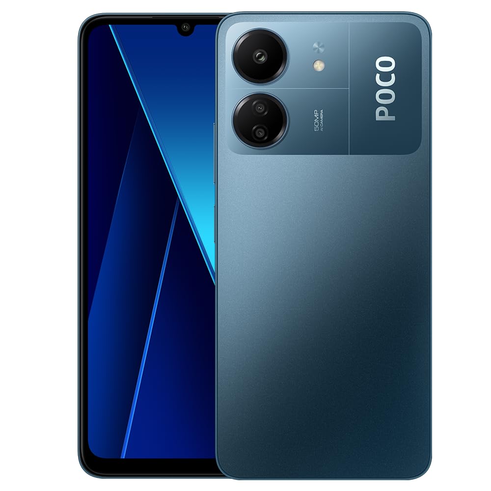 Smartphone Xiaomi POCO C65, versão global, 8GB+256GB, azul