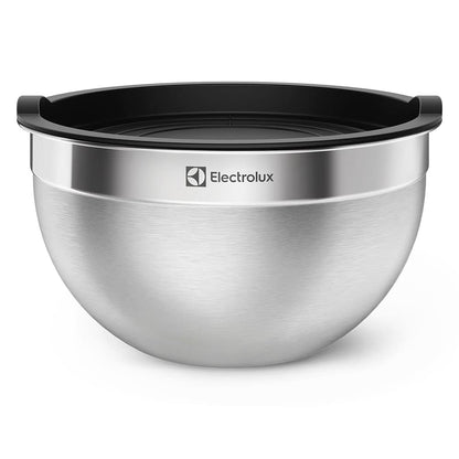 Conjunto de Bowls Tigelas de Inox com Tampa Plástica Electrolux