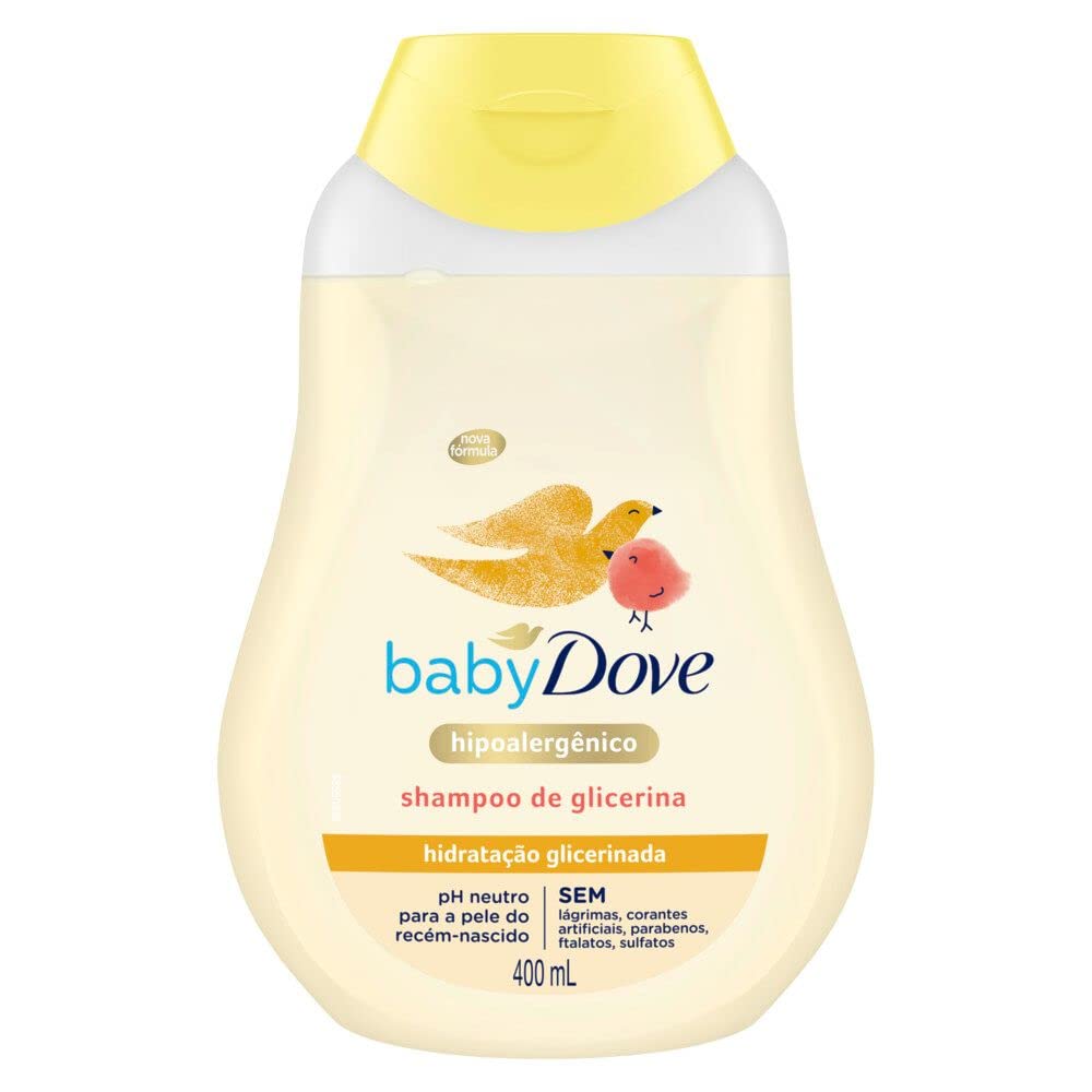 Shampoo Hidratação Glicerinada Dove Baby Frasco 400Ml, Baby Dove