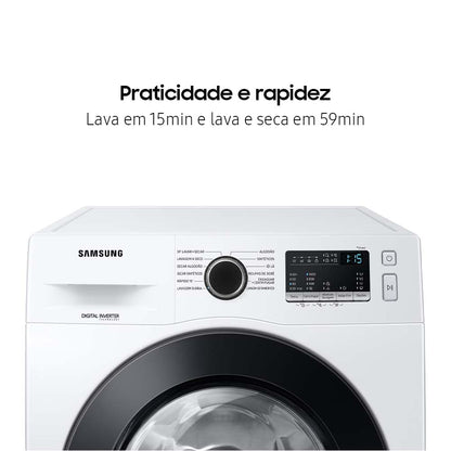 Lava & Seca 11 Kg Samsung 3 em 1 Branca com 12 Programas de Lavagem - Wd11m4473pw