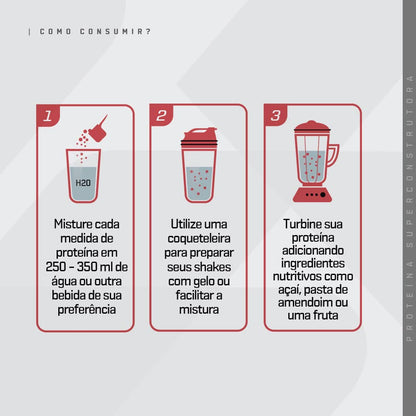 DUX HUMAN HEALTH - Whey Protein Concentrado - 20g de Proteínas por Porção - Suplementos Naturais, Suplementação Treino Academia, Ganho Muscular Hipertrofia - Baunilha - 900g