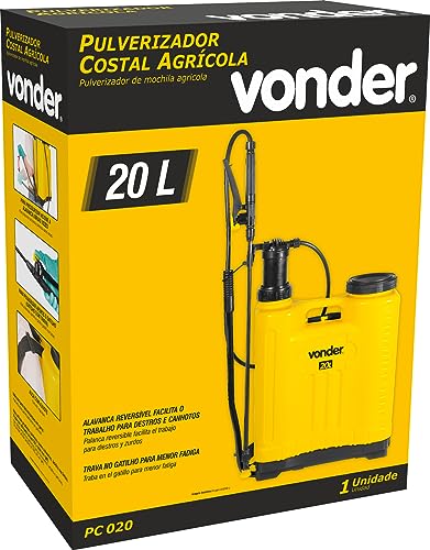 Pulverizador Costal Agrícola 20 Litros Pc 020 - Vonder