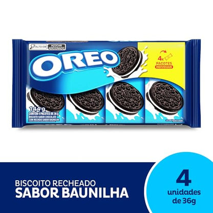 Oreo Biscoito Recheado Original Multipack 144G