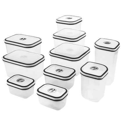 Electrolux - Kit Potes de Plástico Hermético, 10 unidades