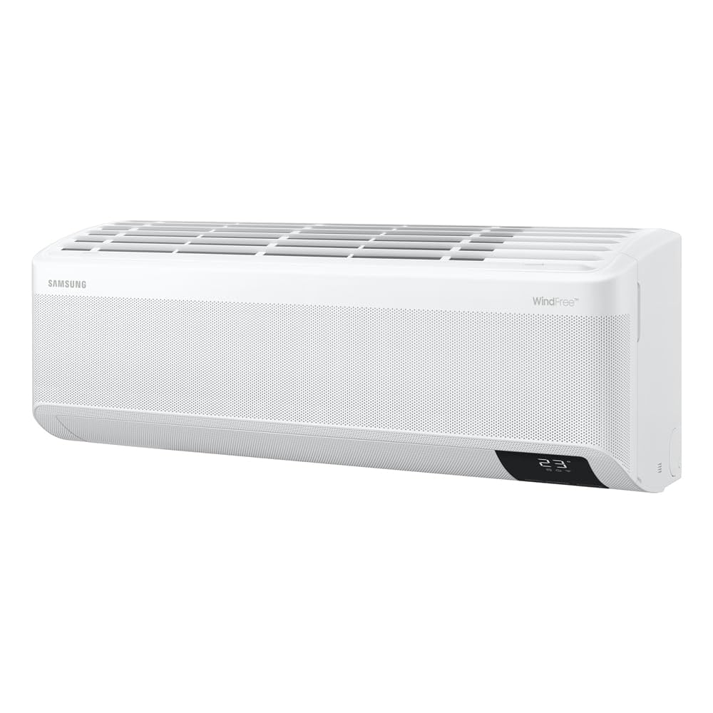 Ar-condicionado Split Inverter Samsung WindFree Pro Energy Sem Vento 9.000 BTUs Frio AR09CVFAAWKNAZ 220V