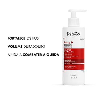 Vichy Dercos Shampoo Antiqueda Energy+ 400G