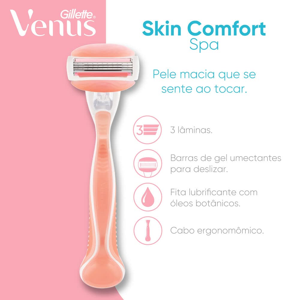 Gillette Carga Para Aparelho De Depilar Venus Spa 2 Unidades