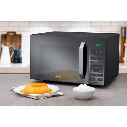 Forno Micro-ondas 35L Prata Espelhado Midea 127V MXSA35S1