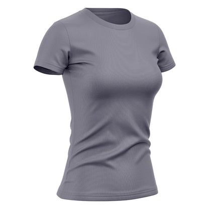 Kit 4 Camisetas Feminina Dry Básica Lisa Proteção Solar UV Térmica Camisa Blusa, Tamanho G