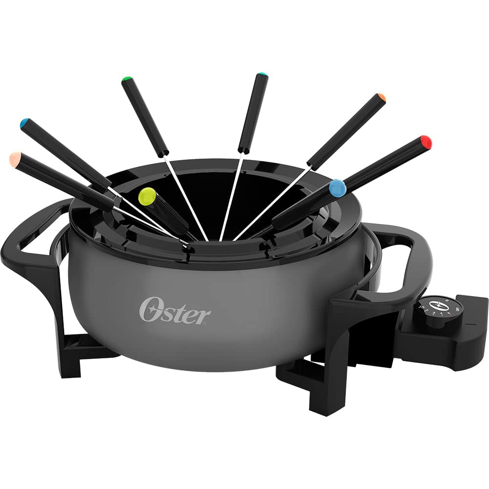 Panela Elétrica Oster, para Fondue, 220V, Cinza, 1000W, OFND100