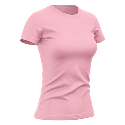 Kit 4 Camisetas Feminina Dry Básica Lisa Proteção Solar UV Térmica Camisa Blusa, Tamanho G