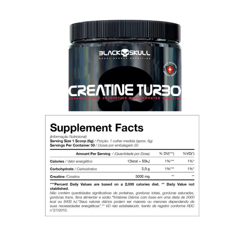 Black Skull Creatine Turbo - 300 g