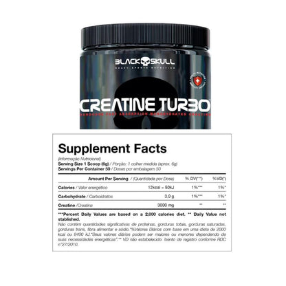 Black Skull Creatine Turbo - 300 g