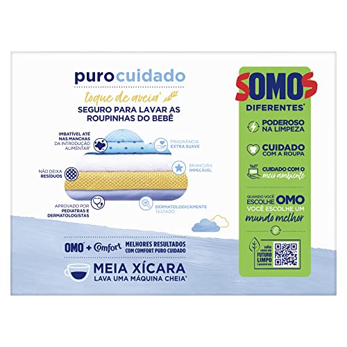 Omo Puro Cuidado - Sabão em Pó, 1.6kg