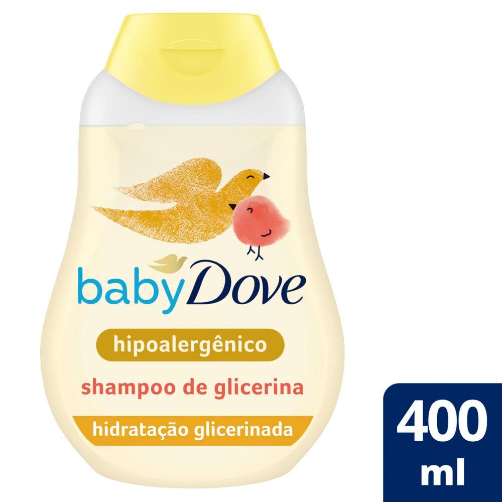 Shampoo Hidratação Glicerinada Dove Baby Frasco 400Ml, Baby Dove