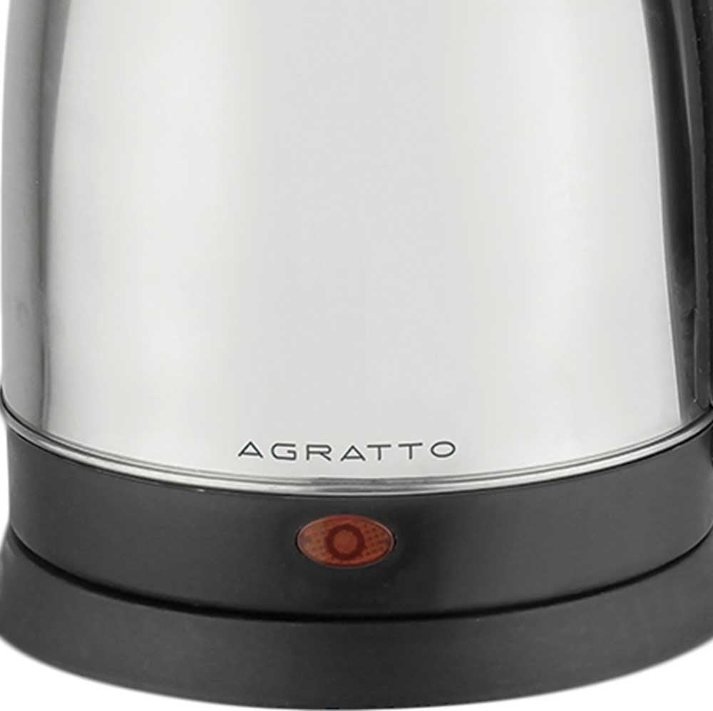 Agratto, 783, Chaleira Elétrica, 127v, Preto/Inox